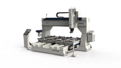 Aluminum and Carbon Fiber Parts Five Axis Machining Center