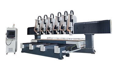 Multi Head Carbon Fiber Flat Plate Carving and Milling Machine
