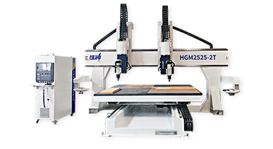 Accessory Drilling Double Head Five Axis Machining Center