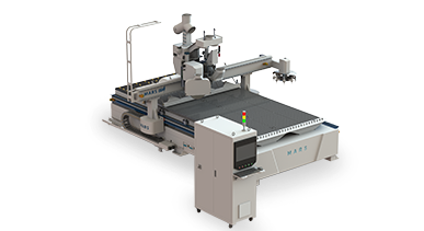 Dual-purpose machining center for sawing and engraving/milling